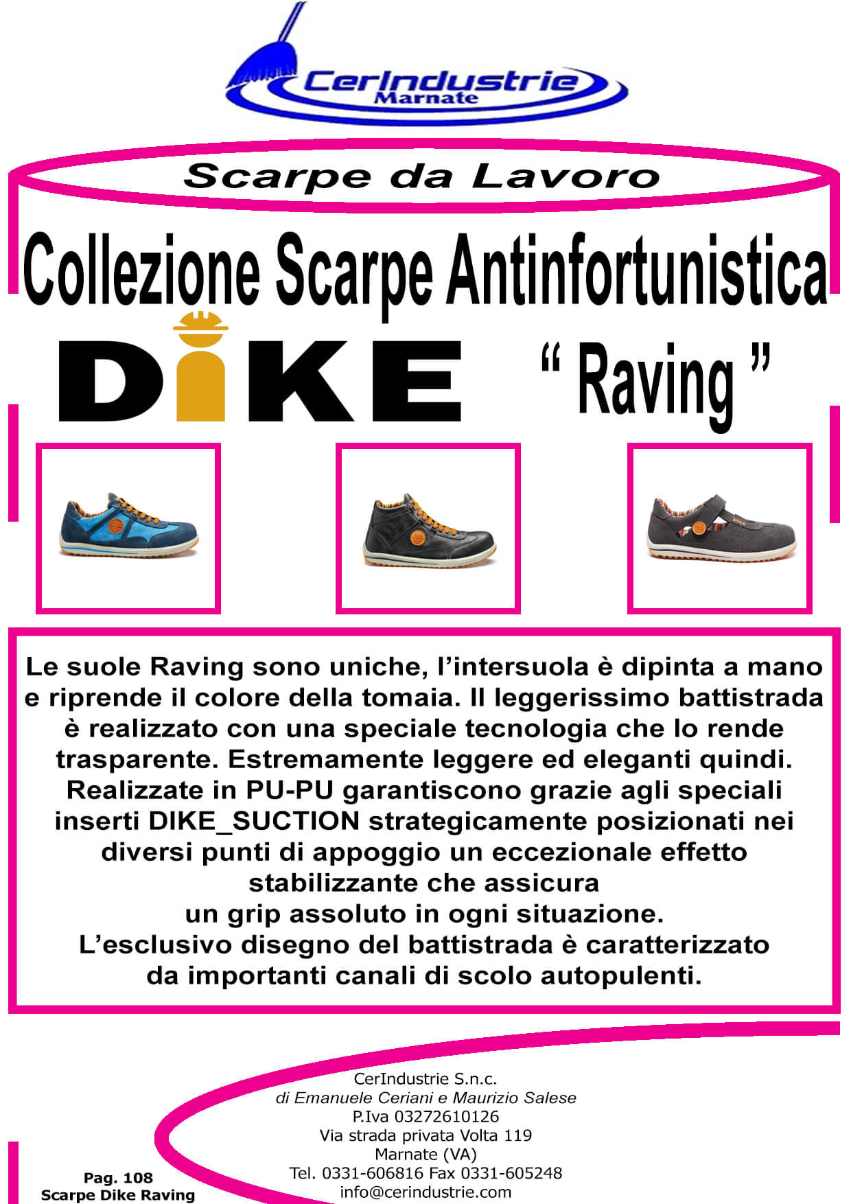 Collezione Scarpe Antinfortunistica Dike Raving