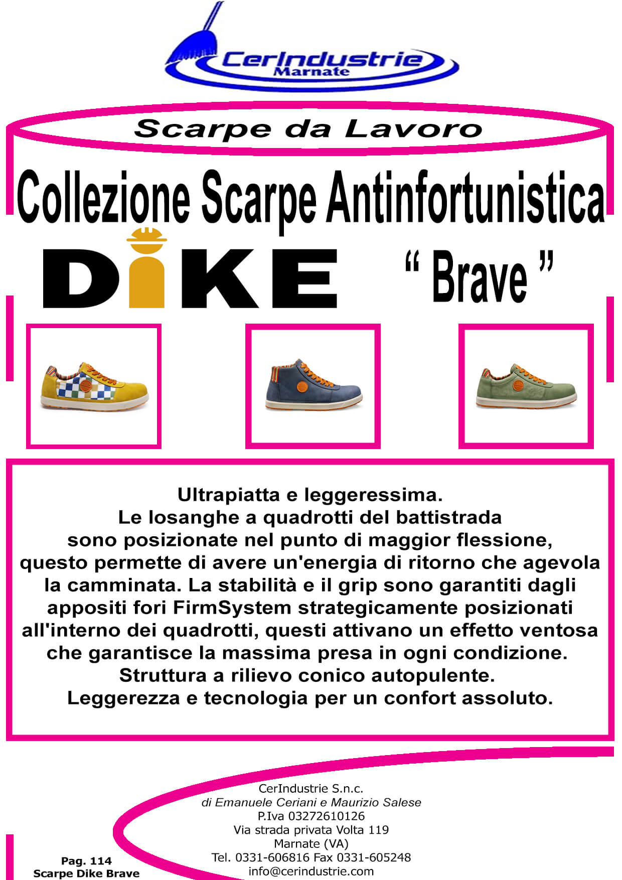 Collezione Scarpe Antinfortunistica Dike Brave