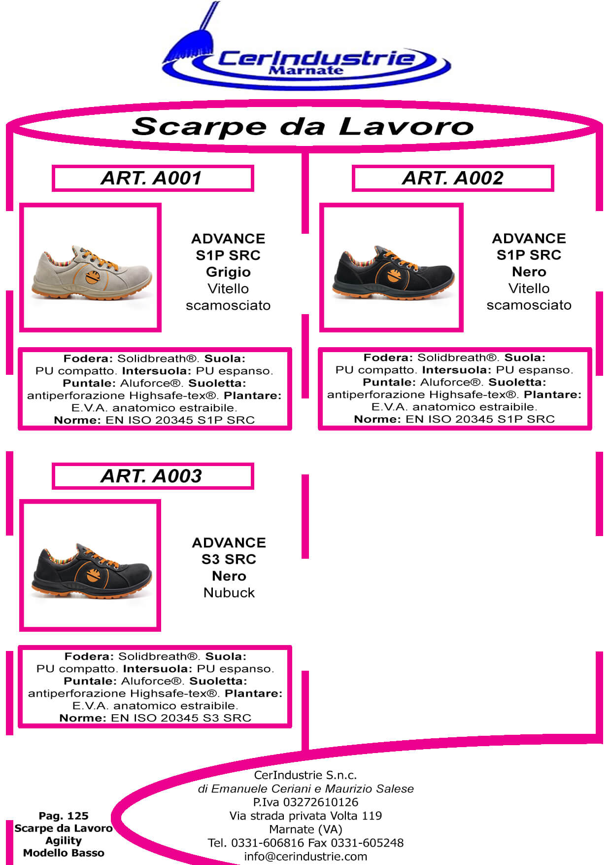 Collezione Scarpe Antinfortunistica Dike Agility basse