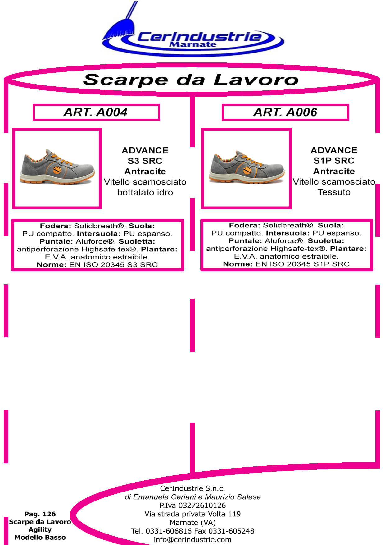 Collezione Scarpe Antinfortunistica Dike Agility basse