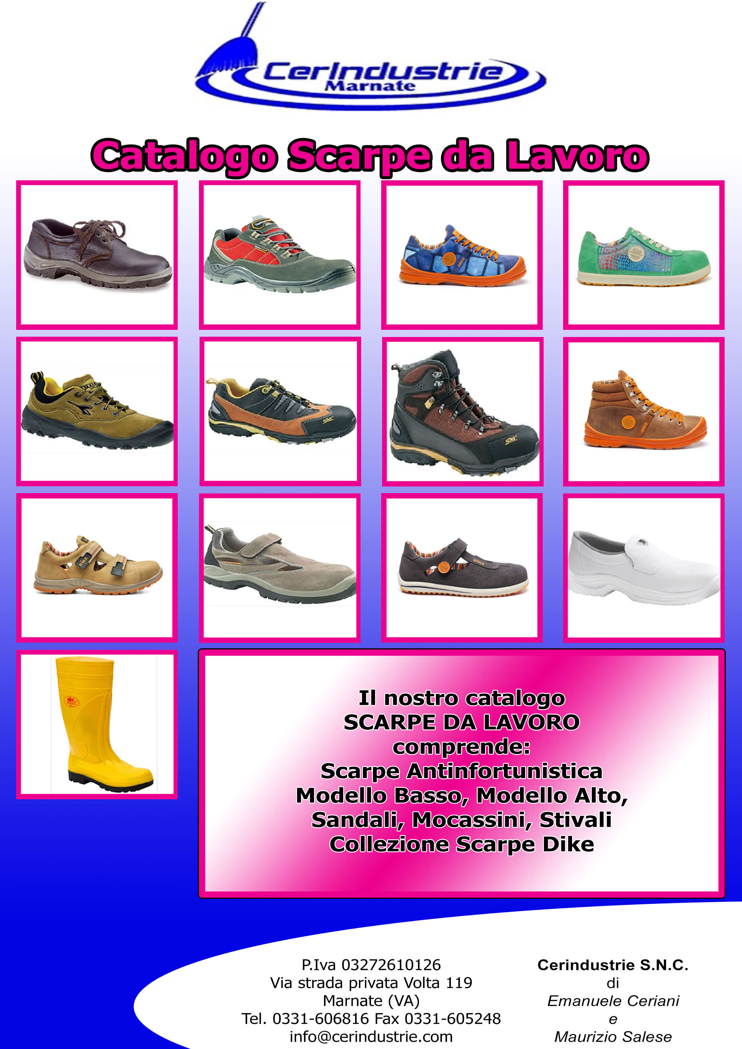 Cover Scarpe da Lavoro