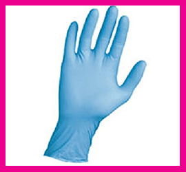 Guanti in Nitrile Blu Monouso