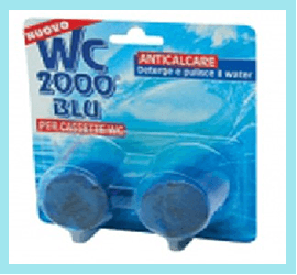 WC 2000 Blu per cassette anticalcare