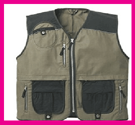 Gilet in Poliestere e Cotone