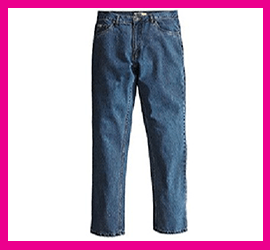 Pantalone Jeans in Cotone