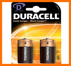 Pila Torcia Duracell D