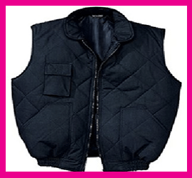 Gilet Trapuntato Poliestere Cotone