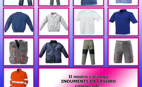 Cover Catalogo Indumenti da Lavoro