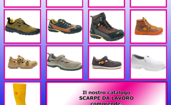 Cover Catalogo Scarpe da Lavoro