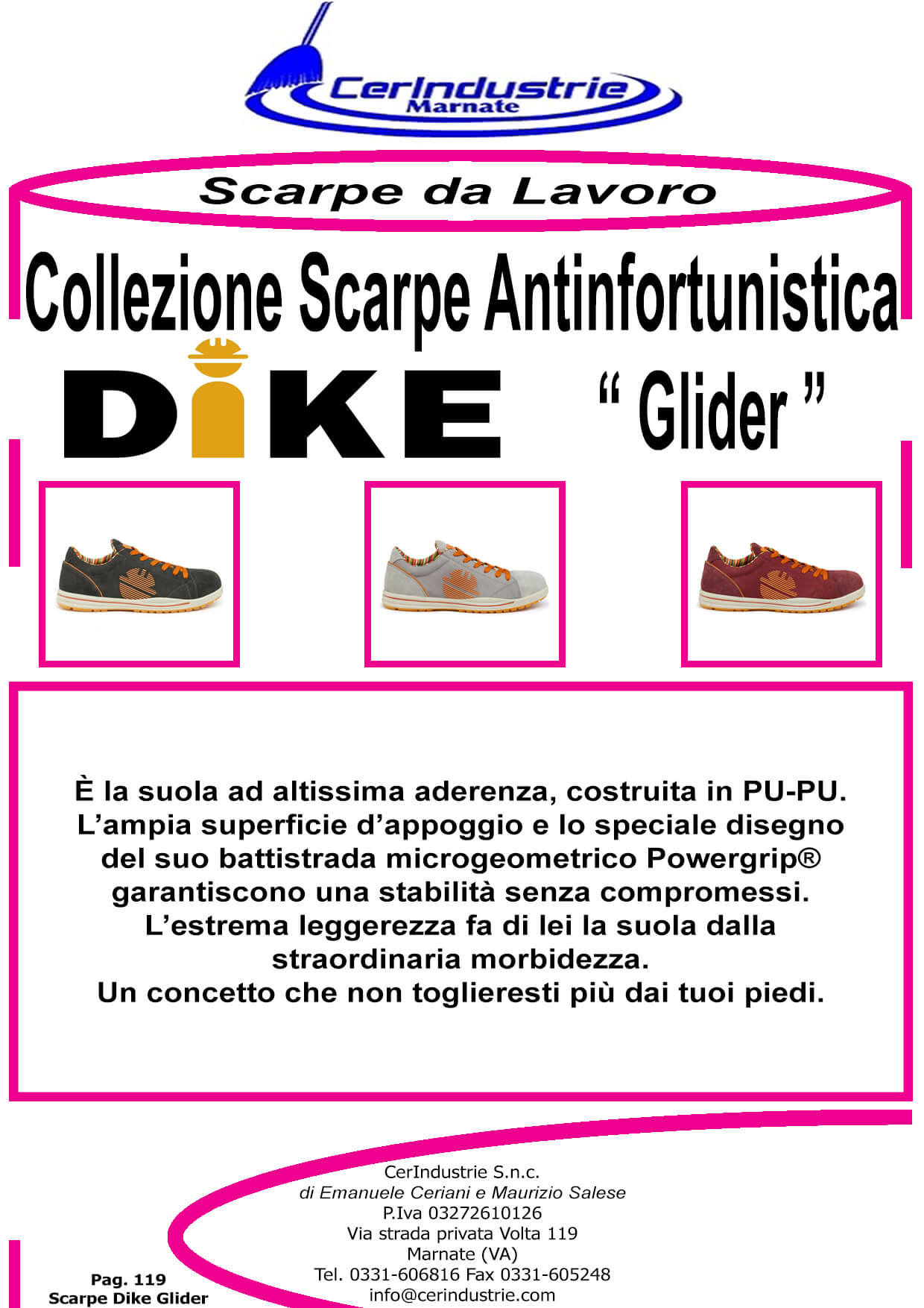 Collezione Scarpe Antinfortunistica Dike Glider