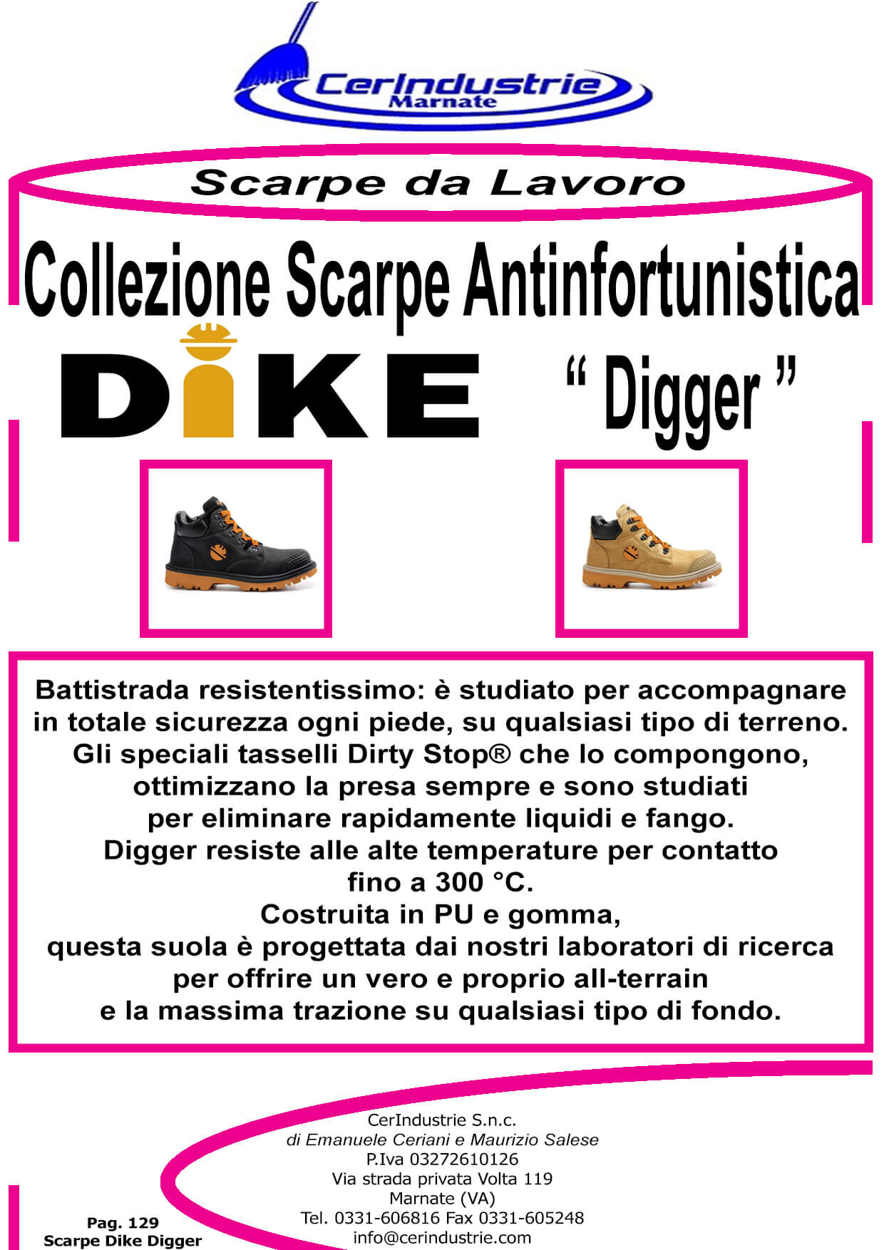 Collezione Scarpe Antinfortunistica Dike Digger