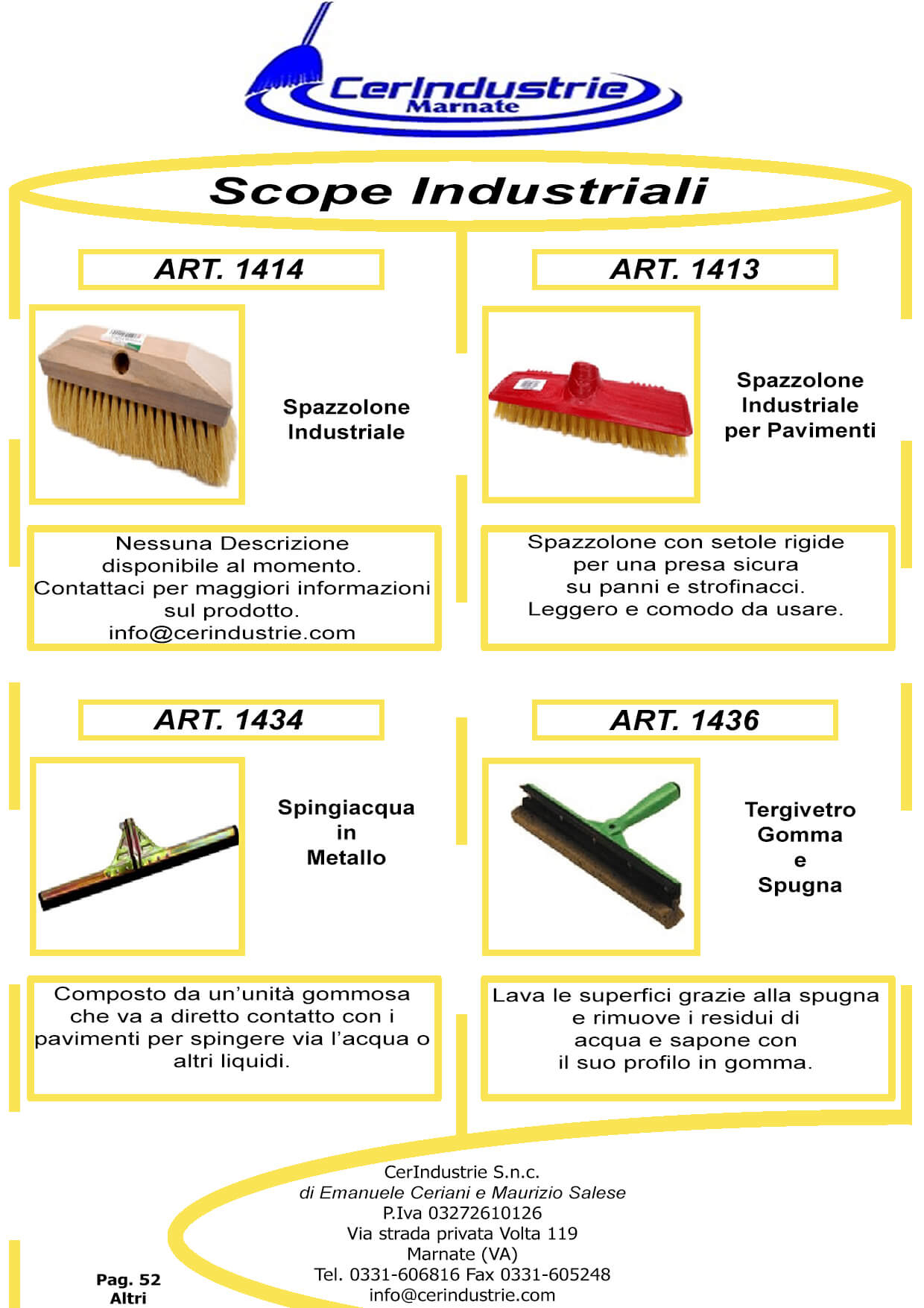 Altre Scope Industriali