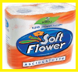 Asciugatutto Soft Flower