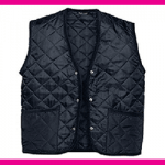 Gilet Husky Trapuntato in Nylon